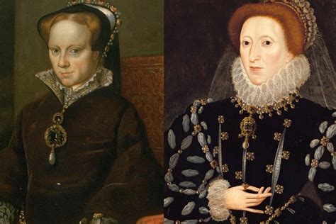 mary tudor elizabeth sister.